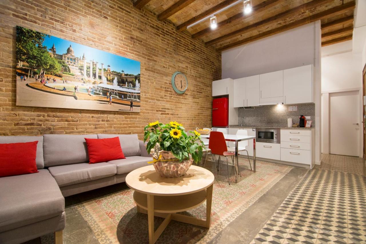 Happy People Plaza Espana Apartments Barcelona Bagian luar foto
