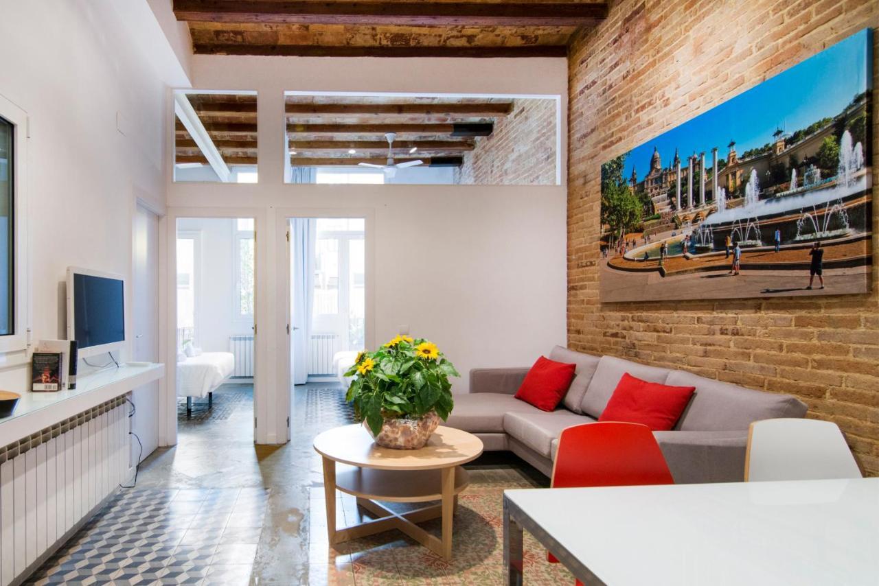 Happy People Plaza Espana Apartments Barcelona Bagian luar foto